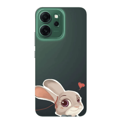 Oppo 14 F Valentines 16 Transparent Silicone TPU Θήκη